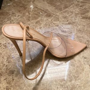 Gianvito Rossi clear Leather sandals
